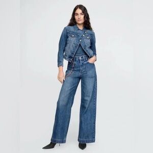 CULT GAIA x GAP High Rise Stride Chain Jeans, Limited Edition